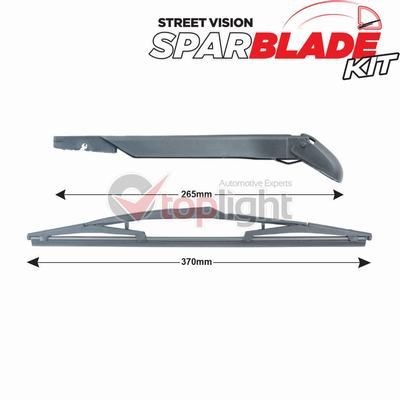 AE TOPLIGHT Wischarm-Satz TRA-F2Q2 TRA-F2Q2 Scheibenwischerarm FIAT PANDA AE TOPLIGHT kaufen