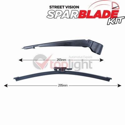 AE TOPLIGHT Viskerarmsett, vindusspyling TRA-M8G3 Vindusviskere AE TOPLIGHT Mercedes-Benz A-Klasse TRA-M8G3