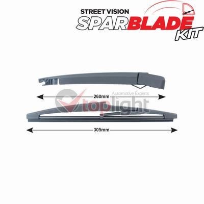 AE TOPLIGHT Viskerarmsett, vindusspyling TRA-O1A16 TRA-O1A16 AE TOPLIGHT Vindusviskerblad Opel billige