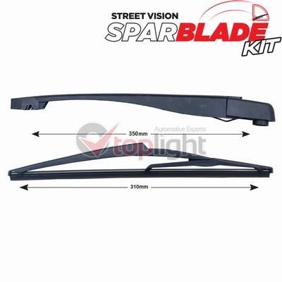 AE TOPLIGHT Wischarm-Satz TRA-O1C3 TRA-O1C3 AE TOPLIGHT SEAT Wischerarm vorne und hinten