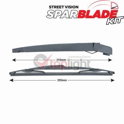 AE TOPLIGHT Conjunto de braços de limpa-vidros, limpeza de vidros TRA-O1Z2 Escovas de para brisa AE TOPLIGHT Opel CORSA TRA-O1Z2