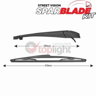 AE TOPLIGHT Conjunto de braços de limpa-vidros, limpeza de vidros TRA-P1E1 Braço de limpador de parabrisa AE TOPLIGHT Volkswagen TOUAREG TRA-P1E1
