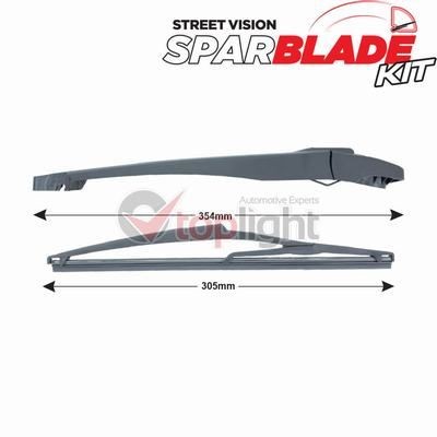 AE TOPLIGHT Wischarm-Satz TRA-R2M12 TRA-R2M12 AE TOPLIGHT SEAT Wischerarm hinten und vorne