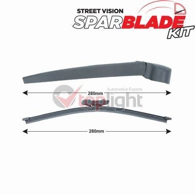 AE TOPLIGHT Kit de bras d'essuie-glace, nettoyage des vitres TRA-V2G3 Bras d'essuie-glace AE TOPLIGHT FORTWO TRA-V2G3 pas cher