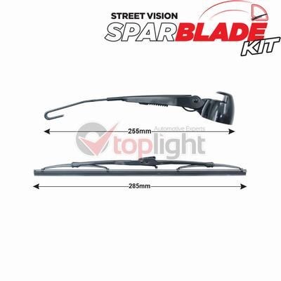AE TOPLIGHT Sasa ramienka stierača, čistenie okien TRA-V2P6 TRA-V2P6 AE TOPLIGHT Rameno stierača Fiat lacné