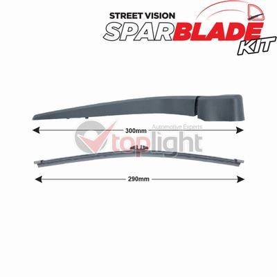 AE TOPLIGHT Wischarm-Satz TRA-V3V2 TRA-V3V2 AE TOPLIGHT Heckwischerarm SEAT Kosten