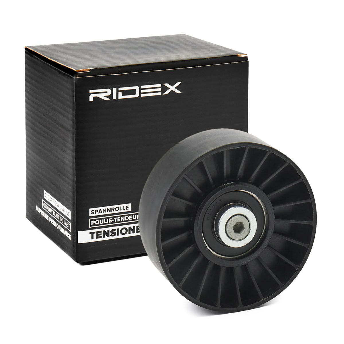 RIDEX Galet enrouleur de courroie d'accessoire 312D0113 312D0113 Galet enrouleur de courroie d'accessoire PEUGEOT 3008 RIDEX