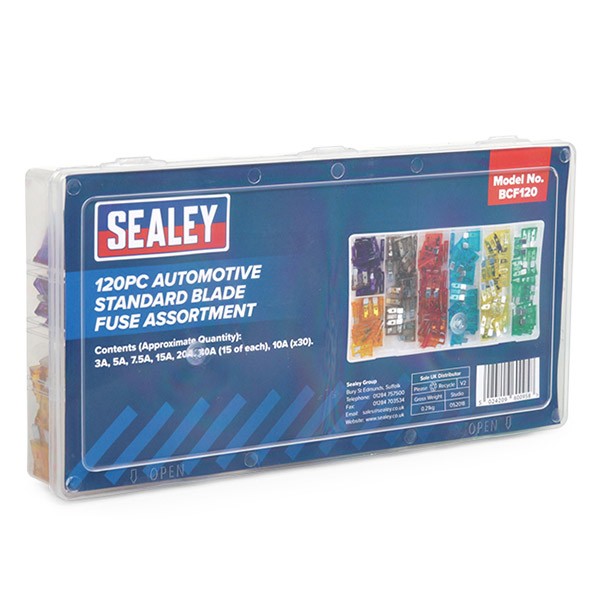 SEALEY Fuse Kit BCF120 BCF120 SEALEY fuse MINI