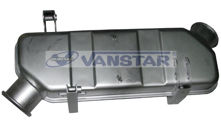 VANSTAR Panela de escape central / traseira 10719SC Panela de escape traseira VANSTAR Fiat DOBLO 10719SC