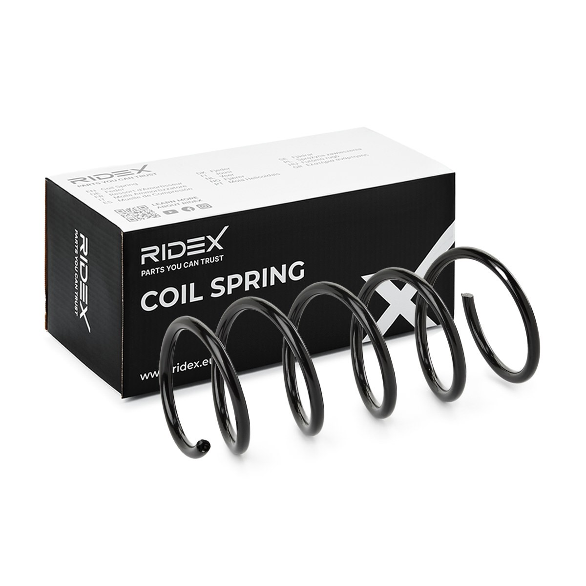 RIDEX Spiralfjäder 188C0859 188C0859 Fjädrar RIDEX DACIA DOKKER