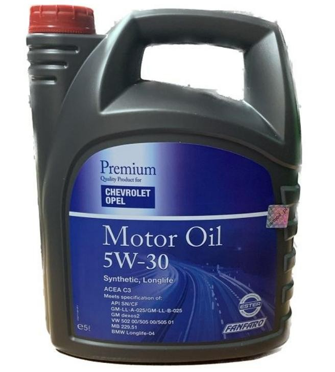 FANFARO Engine oil FF6717-5 Opel INSIGNIA FANFARO engine oil FF67175