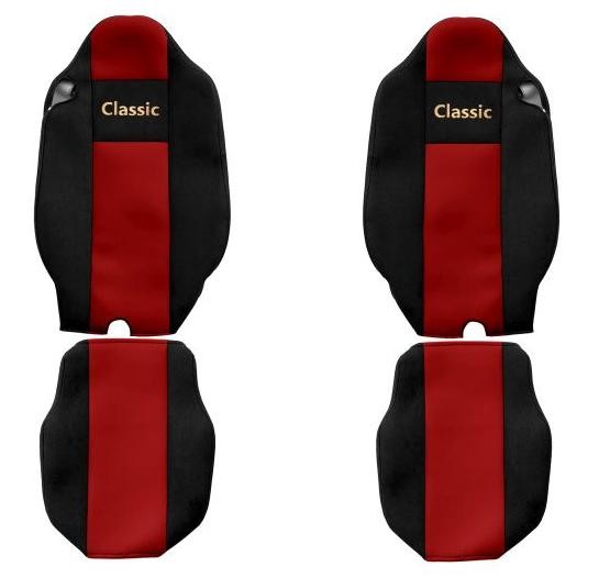 F-CORE Car seat cover red, Patterned, Textile, Front Car seat cover F-CORE PS30 RED Mascott Platform / Chassis accessories