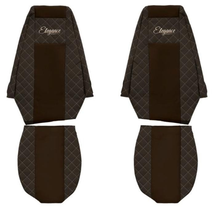 F-CORE Autopoťahy hnedý, Vzorované, Koženka, predne F-CORE FX08 BROWN Autopoťahy hnedý, Vzorované, Koženka, predne doplnky Messenger Van / Kombi