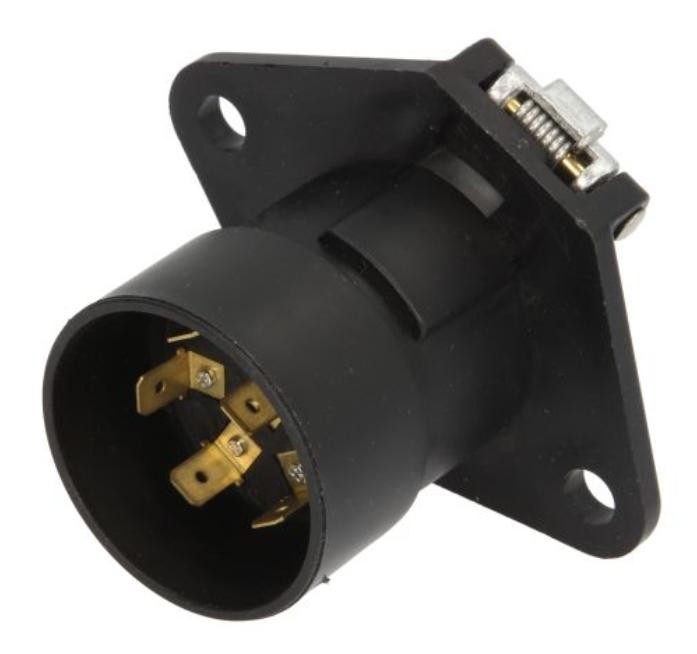 Aspock Adaptador, tomada de corrente 13-3128-027 13-3128-027 Kit eléctrico, dispositivo de reboque FORD TRANSIT Aspock