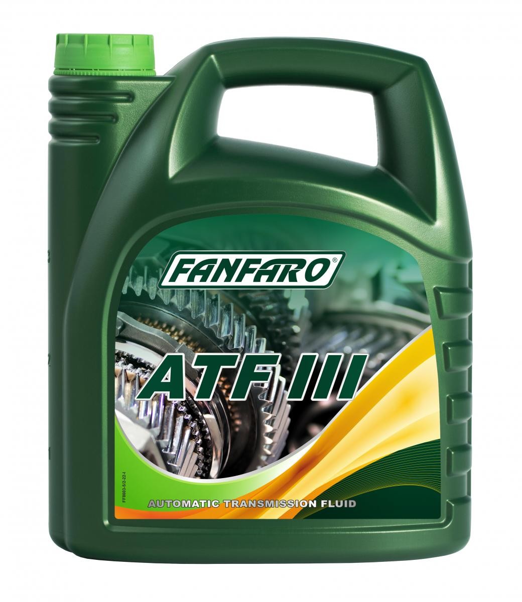 FANFARO Automatväxellådsolja (ATF) FF8603-4 FANFARO FF8603-4 Automatväxellådsolja (ATF) RENAULT Clio I Hatchback 1.1 49 hk 1992