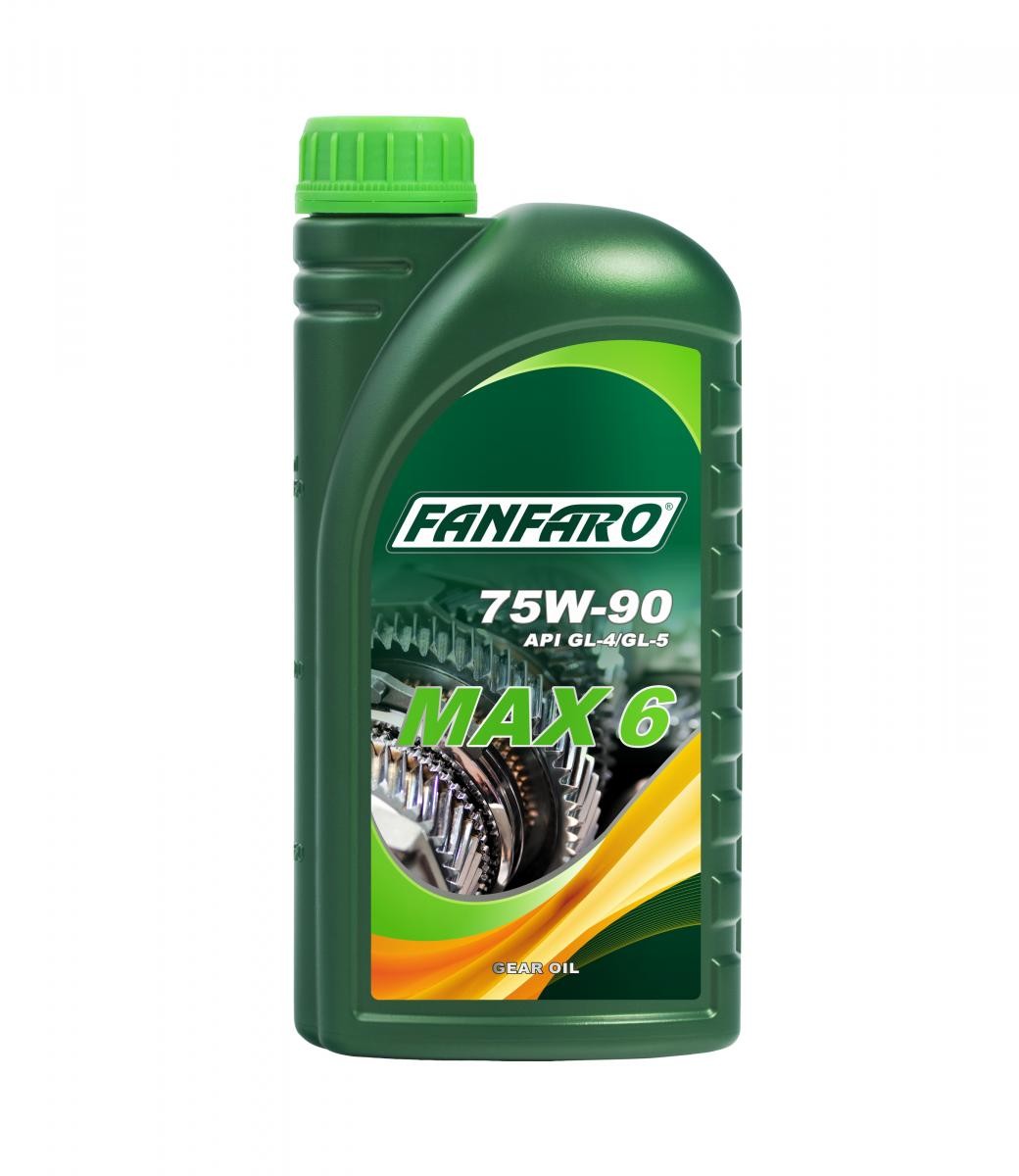 FANFARO Reduktora eļļa FF8706-1 Ātrumkārba Fiat Panda 169: Reduktora eļļa FANFARO MAX 6 FF8706-1