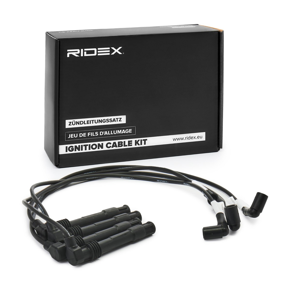 RIDEX Tennplugg kabelsett 685I0235 685I0235 Pluggledninger RIDEX SKODA 105,120