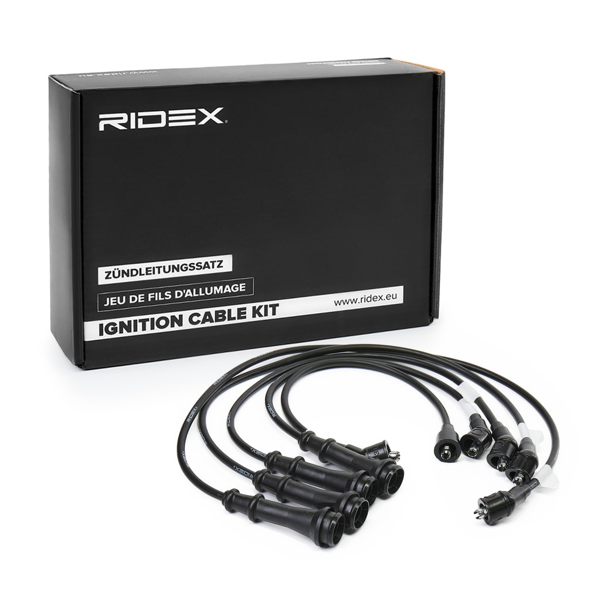 RIDEX Jogo de cabos de ignição 685I0262 Jogo de cabos de vela RIDEX Nissan PICK UP 685I0262