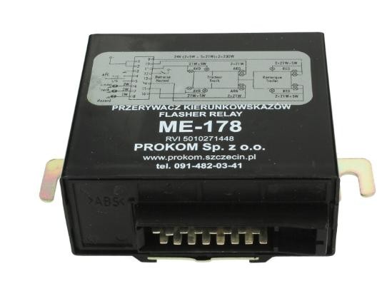 PROKOM Ohutulede relee ME-178 PROKOM Suunatule relee HONDA ME-178