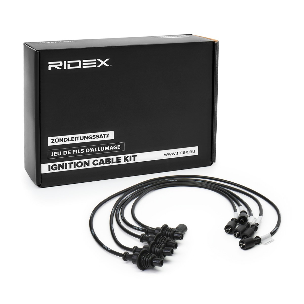 RIDEX Bougiekabels 685I0304 RIDEX Bougiekabelset PEUGEOT 685I0304