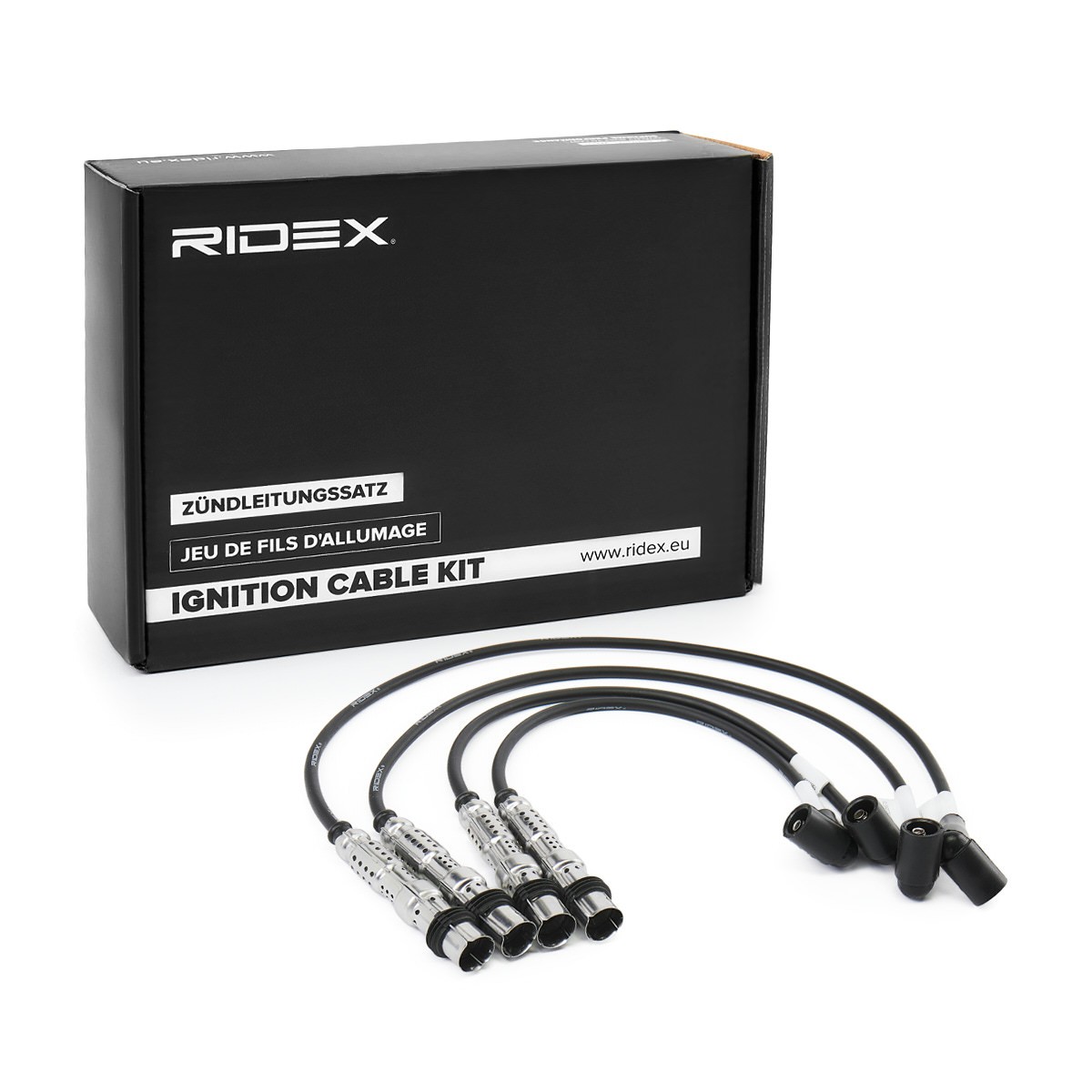 RIDEX Augstsprieguma vadu komplekts 685I0329 Svečvadi RIDEX Seat TOLEDO 685I0329