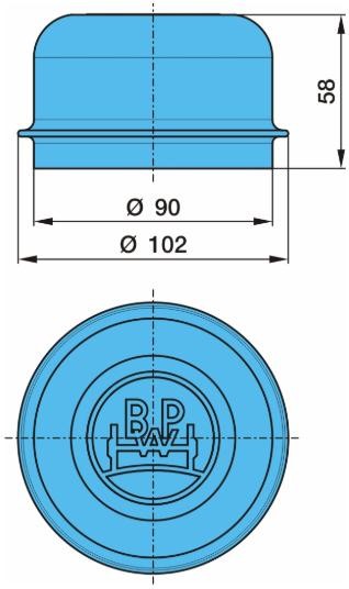 BPW Kap, wiellager 03.211.07.03.0 03.211.07.03.0 BPW Wiellagers Alfa Romeo goedkoop