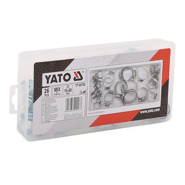YATO Assortiment, slangklem YT-06782 Slang, voorverhitter-verwarming YATO LEONE YT-06782 goedkoop