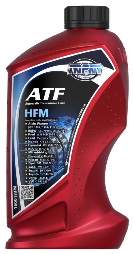 MPM Automatic transmission fluid 16001HFM Audi 80 MPM automatic transmission fluid 16001HFM