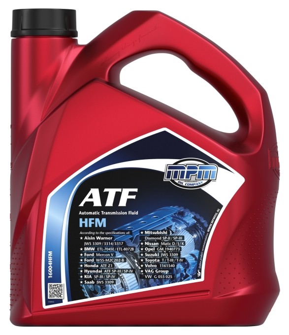 Olje automatgir MPM 16004HFM MPM ATF Multi Vehicle, HFM 16004HFM: Automatgirolje Kia CARENS 2020