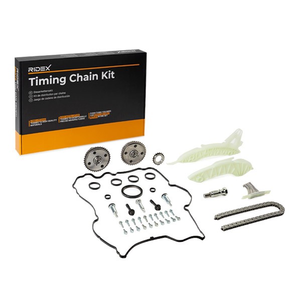 RIDEX Distributiekettingset 1389T0052 1389T0052 Distributieketting RIDEX BMW 5-serie