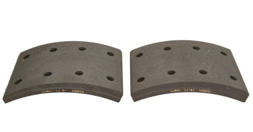 LUMAG Kit materiale d'attrito, Freno a tamburo 19900 00 101 10 19900 00 101 10 costo Ganasce freno a mano PEUGEOT 307 LUMAG