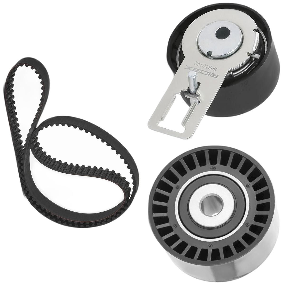 RIDEX Sada ozubeného remeňa 307T0293 Sada rozvodov RIDEX Ford TRANSIT CUSTOM 307T0293