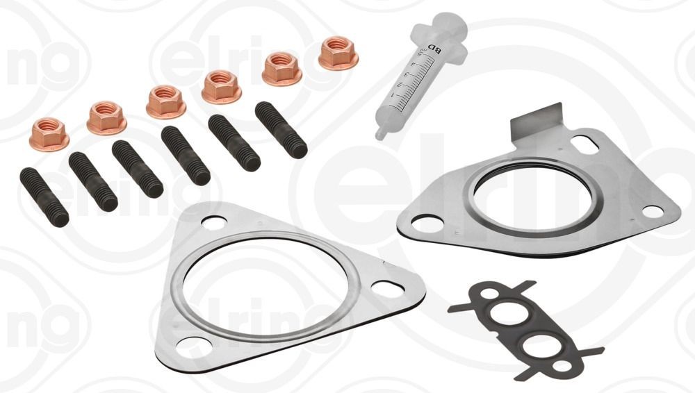 ELRING Montagesatz, Lader 846.630 Montagesatz Endschalldämpfer ELRING Nissan TIIDA 846.630