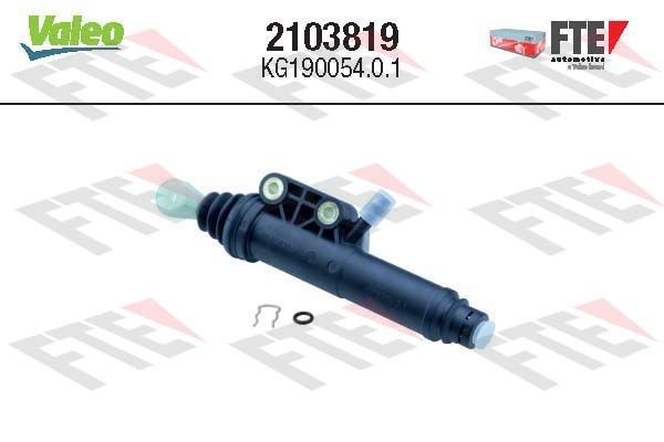 VALEO Hovedsylinder, clutch 2103819 VALEO 2103819 Giversylinder clutch Sprinter 4-T Van (W904) pris