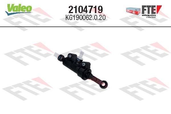 VALEO Huvudcylinder koppling 2104719 Porsche 911 Targa Huvudkopplingscylinder VALEO 2104719