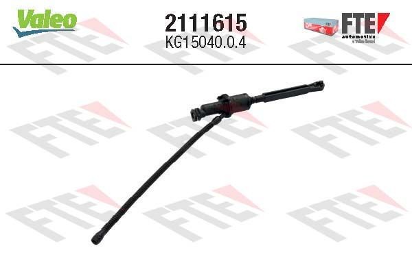 Cilindro transmissor, embraiagem VALEO 2111615 VALEO 2111615 Cilindro transmissor da embraiagem CITROËN C4 2006