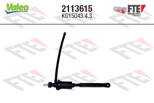 VALEO Huvudcylinder koppling 2113615 VALEO 2113615 Huvudkopplingscylinder Opel Vivaro Skåpbil original