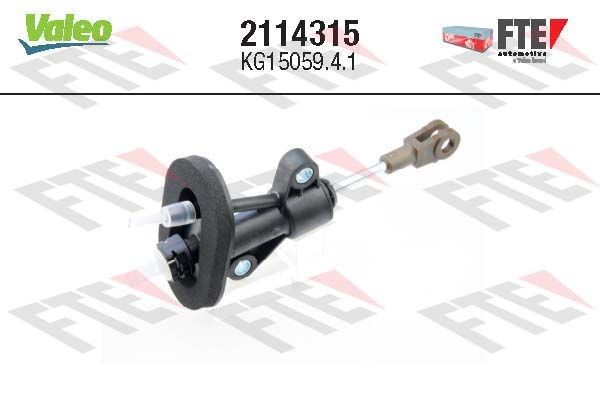 Hovedsylinder, clutch VALEO 2114315 VALEO 2114315: Hovedsylinder clutch Fiat GRANDE PUNTO 2007