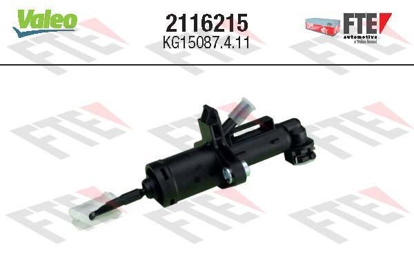 VALEO Kupplungsgeberzylinder 2116215 VALEO 2116215 Kupplungsgeberzylinder
