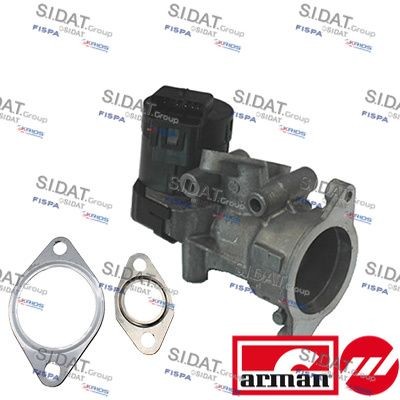 SIDAT Izpl. gāzu recirkulācijas vārsts 83.823AS 83.823AS EGR vārsts SIDAT RENAULT RAPID Kasten