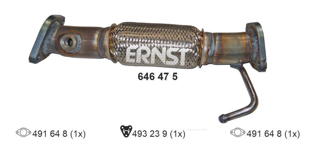 ERNST Tubo gas scarico 646475 646475 costo Tubo gas scarico ERNST KIA SEDONA