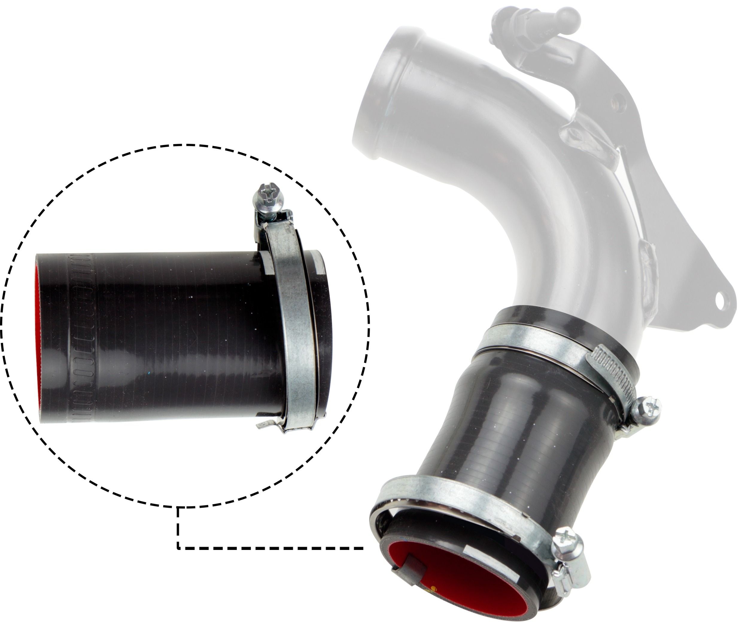 GATES Laddluftslang 09-0667 GATES 09-0667 Laddluftslang V60 I Skåpbil / Kombi (155) original