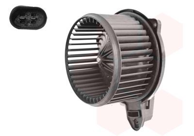 VAN WEZEL Salongipuhur 0315773 Salongi ventilaator AUDI VAN WEZEL 0315773