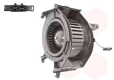 VAN WEZEL Kupévifte 0318773 Varmeapparat motor VAN WEZEL Hyundai i10 0318773