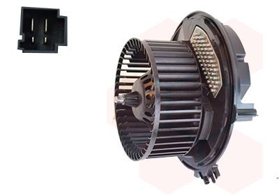 VAN WEZEL Kabineblæser 0387773 Blæsermotor VAN WEZEL Kia OPTIMA 0387773