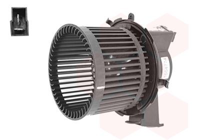 Kupéfläkt VAN WEZEL 1604774 VAN WEZEL 1604774 Fläktmotor Ford KA 2009