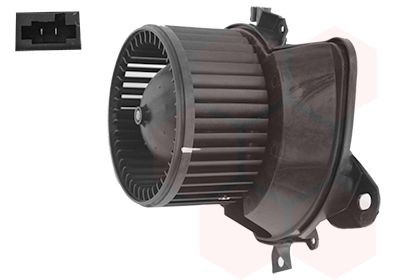 VAN WEZEL Kupévifte 1630773 VAN WEZEL 1630773 Varmeapparatvifte Fiat Linea 323 pris