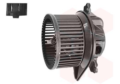 VAN WEZEL Interior Blower 4047775 VAN WEZEL 4047775 Peugeot 406 Estate heater motor replacement