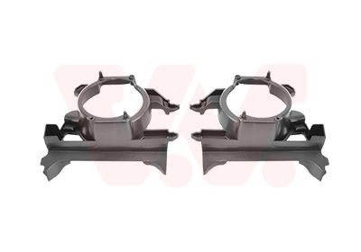 VAN WEZEL Στήριγμα, φωτισμός ομίχλης 4373599 VAN WEZEL 4373599 Εξαρτήματα προβολέων ομίχλης Renault Megane LA γνήσια τιμες