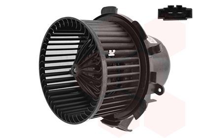 VAN WEZEL Ventilador do habitáculo 4387773 Ventilador do habitáculo NISSAN VAN WEZEL 4387773
